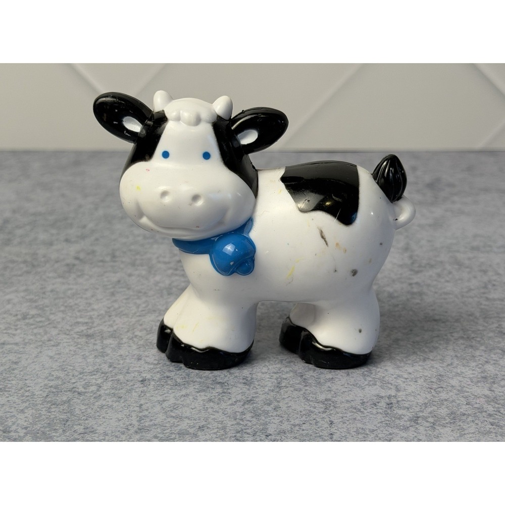 Vintage Shelcore Toys Chunky Farm 1990s Replacement Chunky Cow Hard Plastic